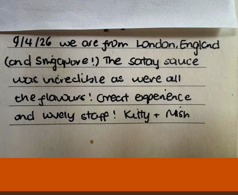 Lovely Reviews From Our Guestbook
